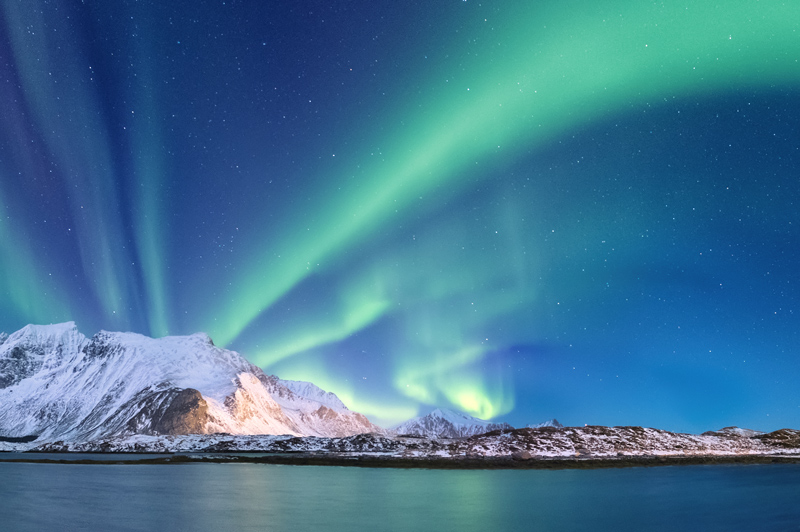 Northern Lights in Tromso, Norway Northern Lights in Tromso, Norway
