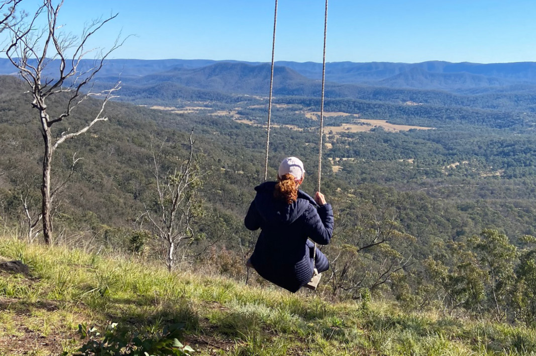 Enchanting views from Spicers Peak Lodge