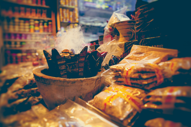 Frankincense for sale in Oman market