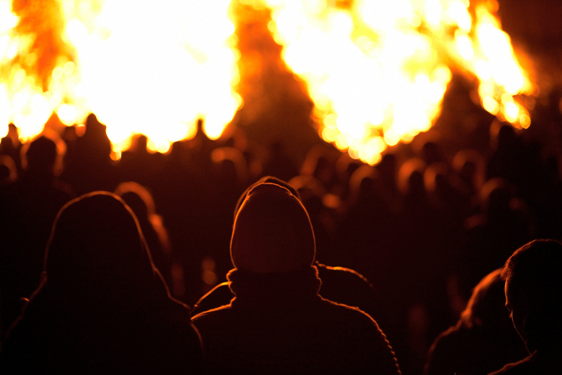 Halloween Bonfire Ireland