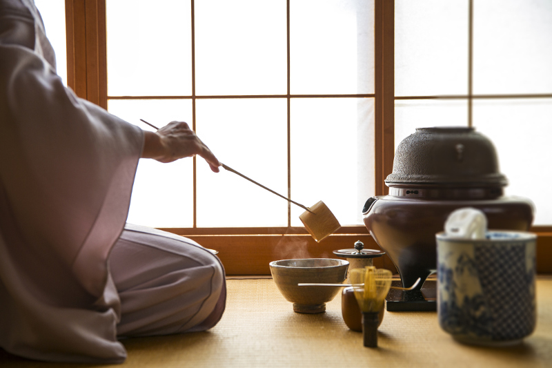 Japanese tea ceremony room