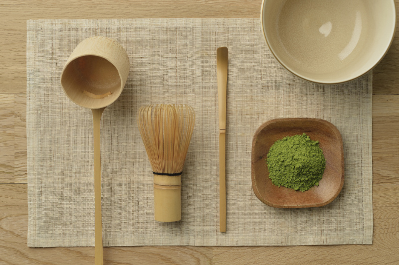 Japanese tea ceremony tools