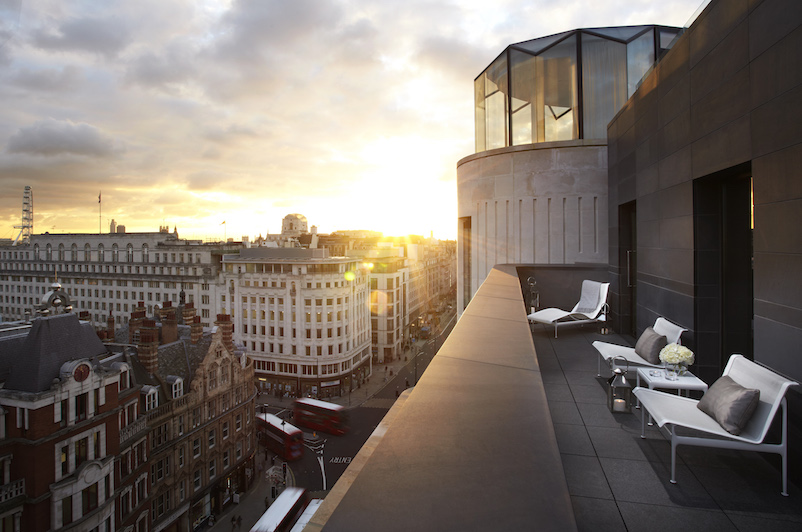 ME London Hotel rooftop views