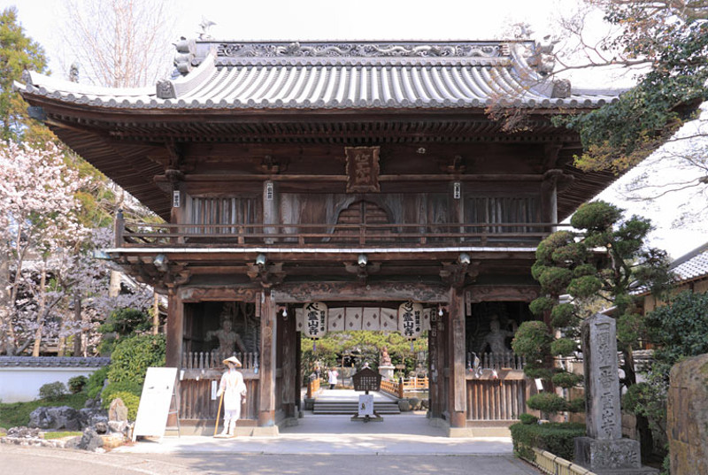 Japanese temple in Shikoku