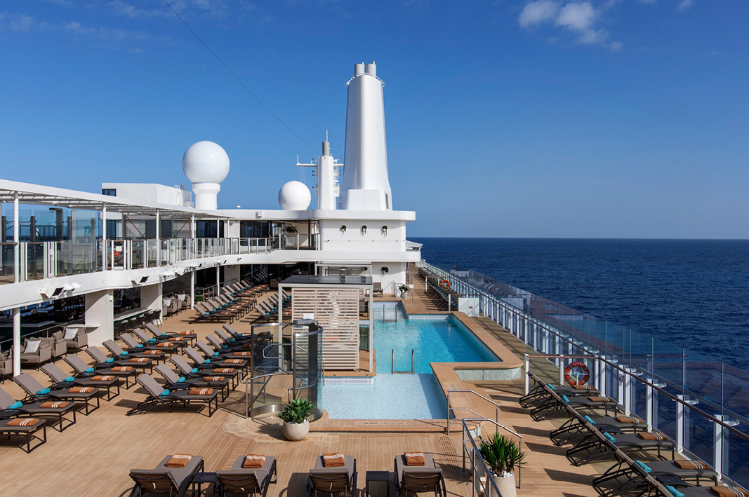 Pool Deck onboard Silver Nova