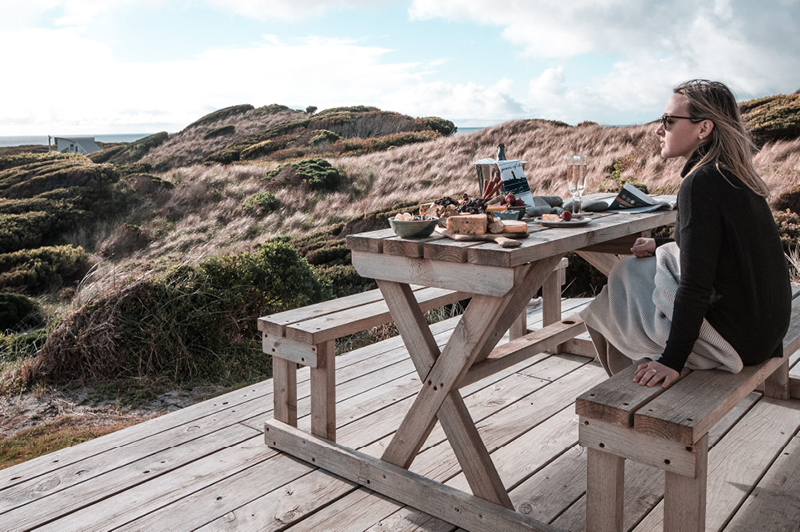 King Island Dairy picnic on King Island King Island Dairy picnic on King Island