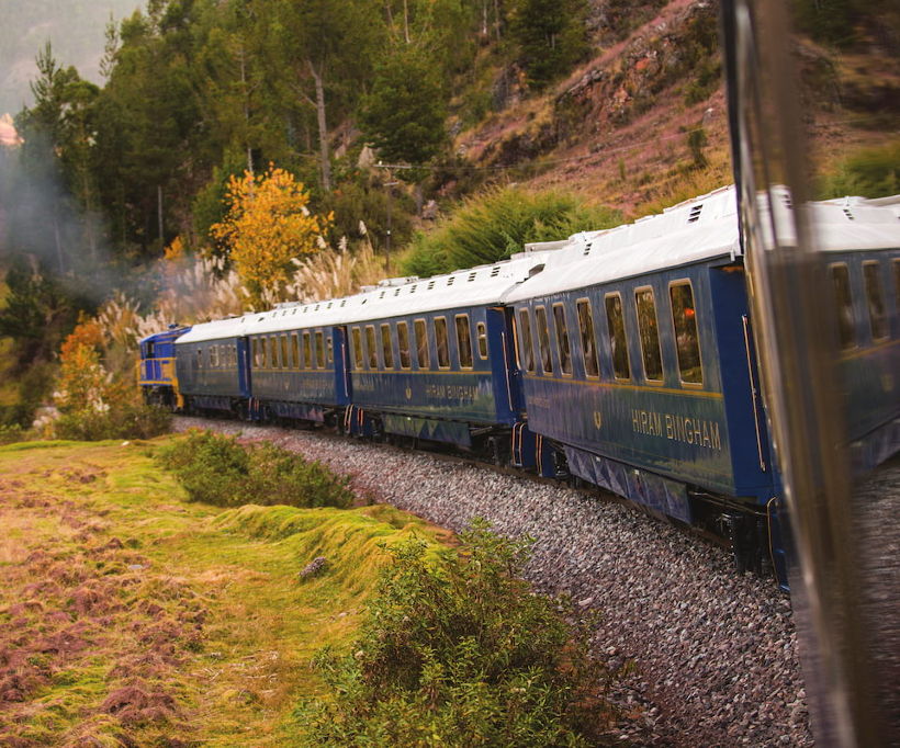 Belmond Hiram Bingham train 