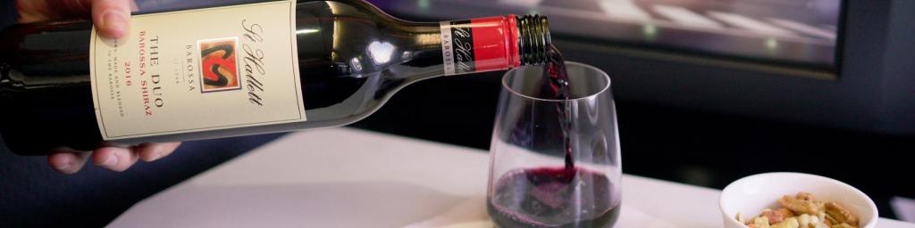 Virgin Australia The Duo wine