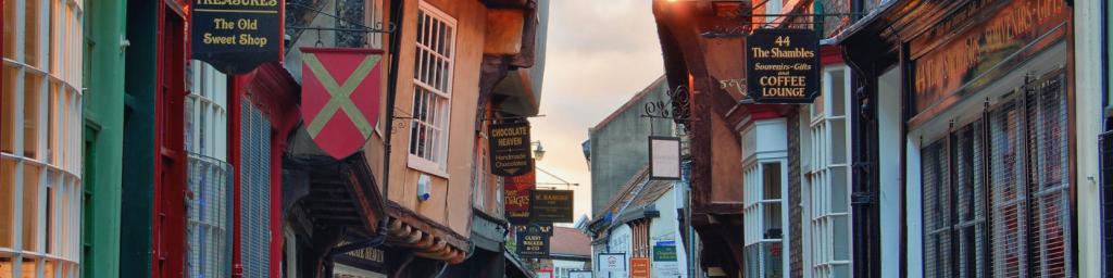 The Shambles, York, Britain