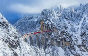 Landwasser Viaduct Switzerland