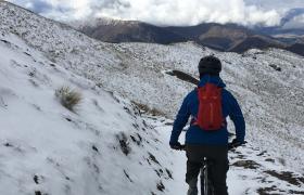 Feature heli biking Queenstown