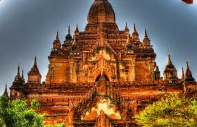 Myanmar Bagan temple