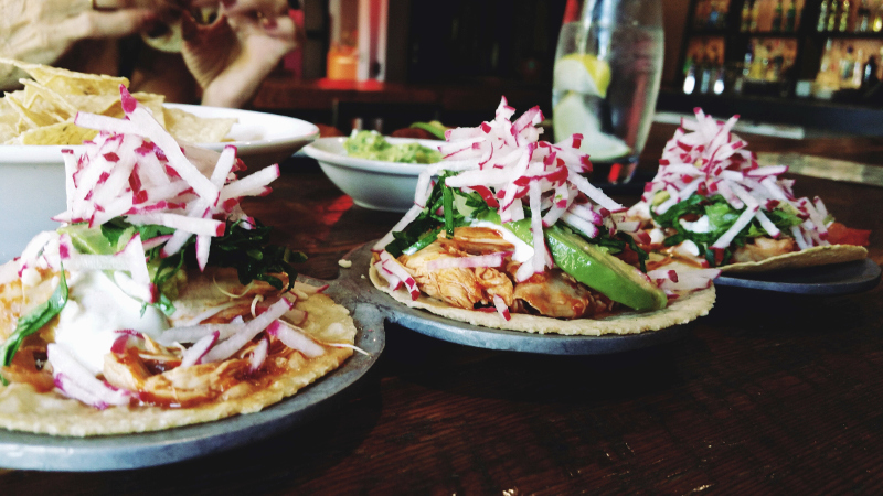 local food in mexico - tacos